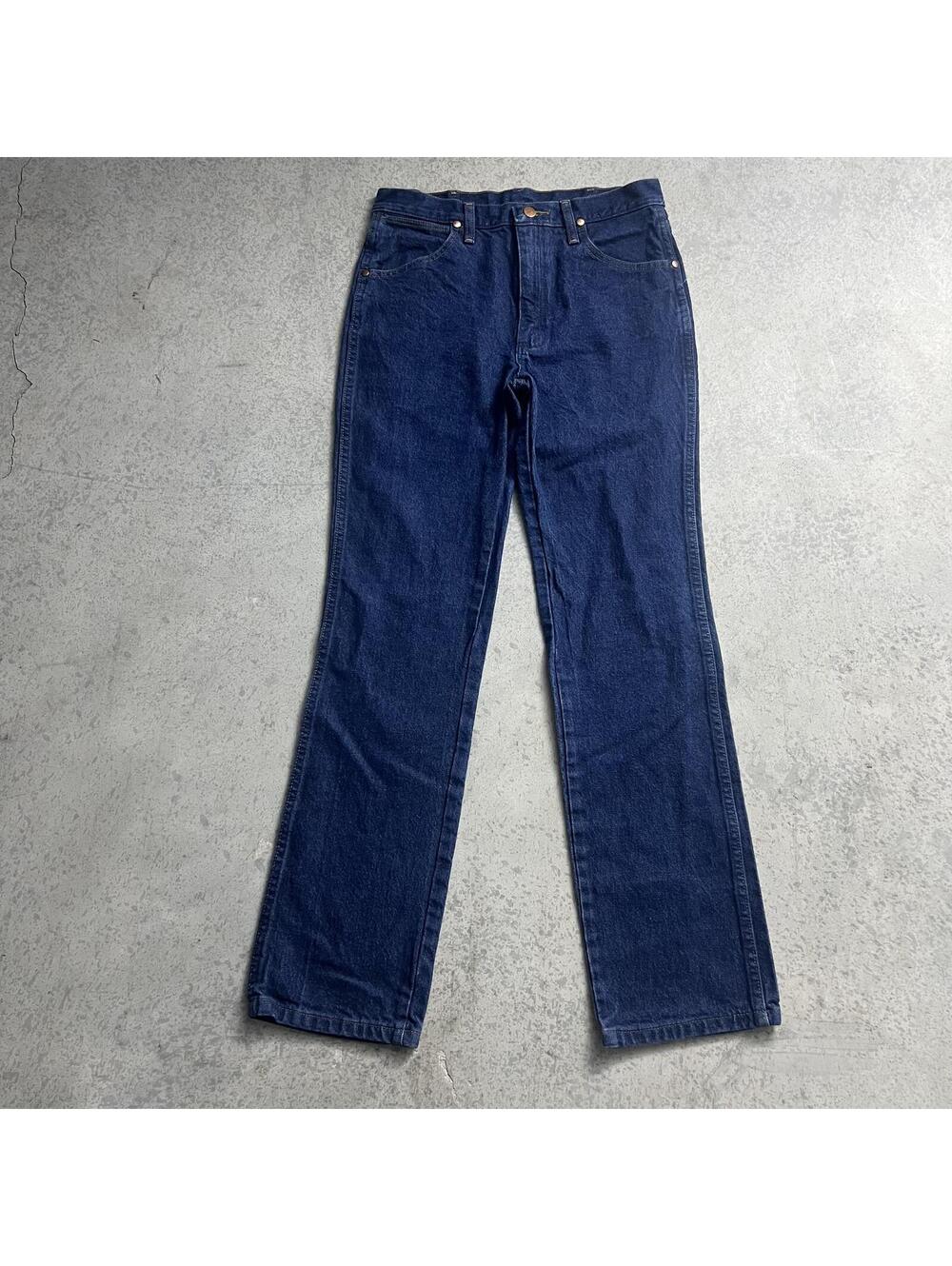 Wrangler Cowboy Cut Dark Wash Jeans Sz. 30X32 (fits 30X31) Western 936PWD